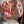 Load image into Gallery viewer, DYM287 Bohemian floral block print poet maxi dress in rust red and brown with chain necklace accent - 7

