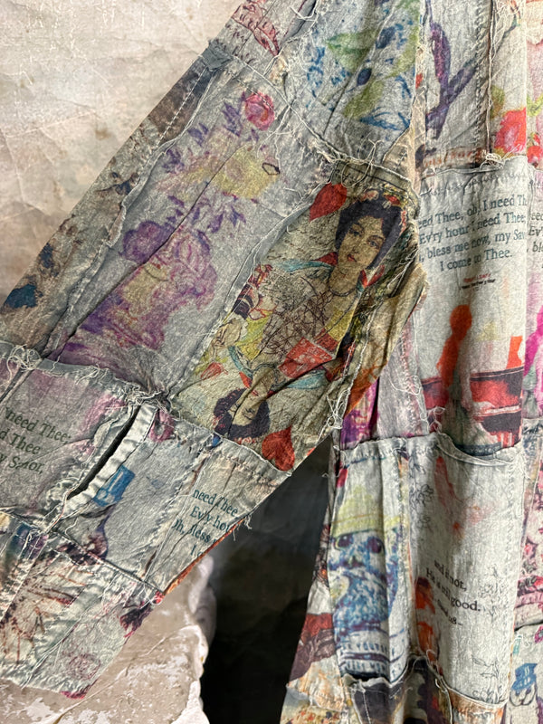 PL-312D Patchwork Art Dress