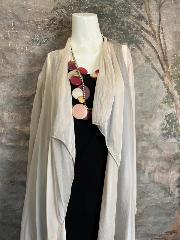 63990 Silk Drape Duster