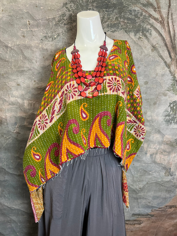 Renew Vintage Kantha Tops-1