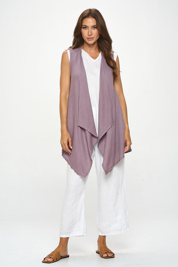 MP-HLT285 Sleeveless Long Vest