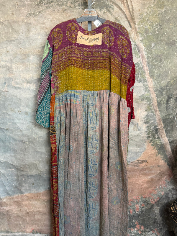 JG-156 Kantha Sunrise Dress-3 MIX