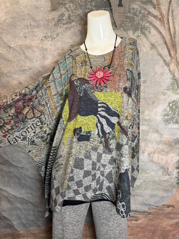 T805CN Crew Neck Top-Miss.Camille