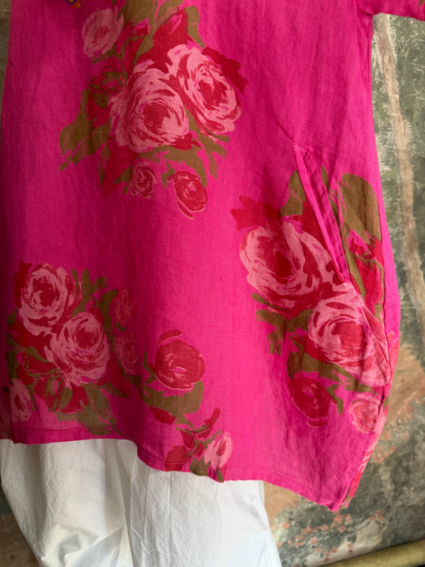 90645-62 Rose Pocket Tunic-St.Berry