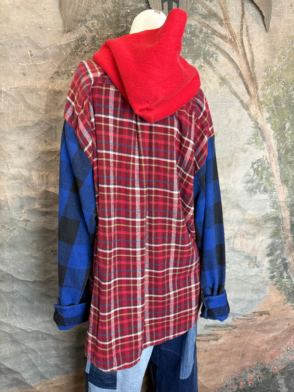 0003G PW Mix-Match Flannel Jacket-#6