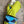 Load image into Gallery viewer, Mila color-block crossbody bag in teal, blue, and navy leather with turquoise strap, styled on mannequin with lime dress - 5
