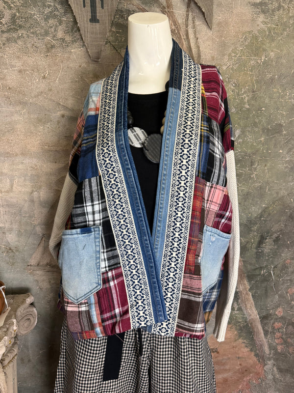 5875 Hand-Knit Addison Sweater- Mix 1
