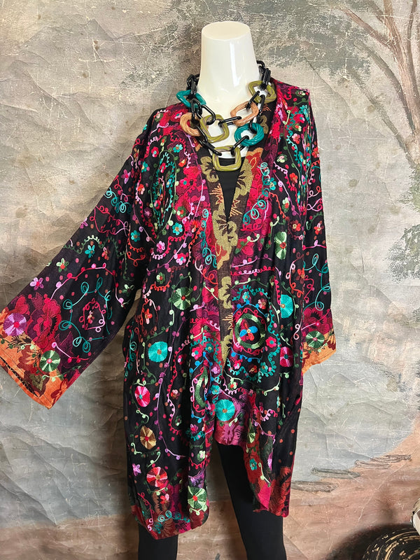 19828 ANU Embroidered Jacket-Italy