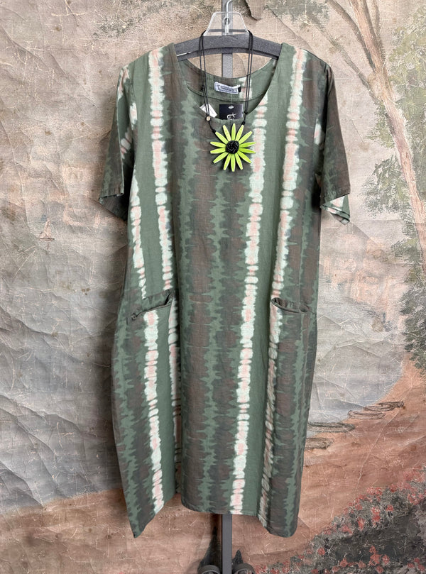 90847T-62 San Fran Dress-Olive