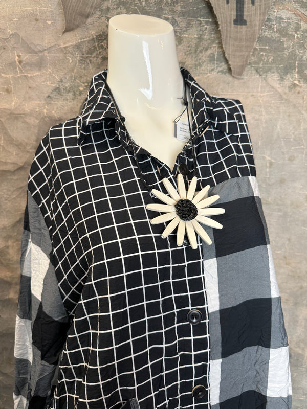 2550 Crushed Plaid Mix Shirt