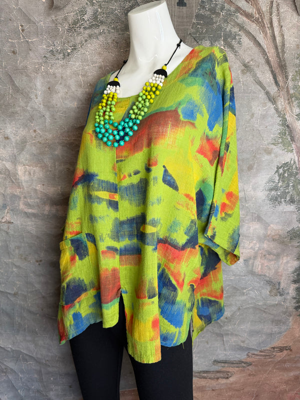 Z6653 Painters Top-Kiwi