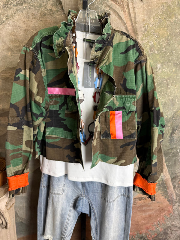 CT Remix Camo Spunk Ruffled Jkt