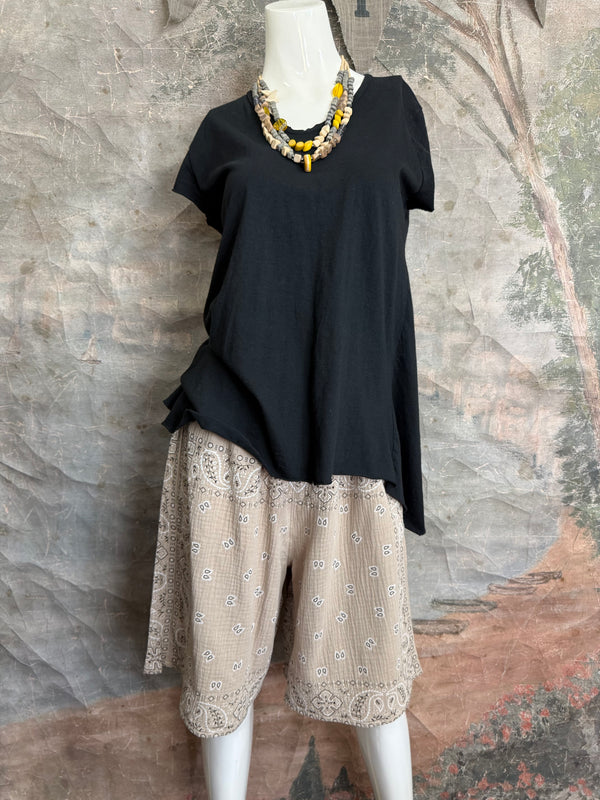 5752 Bandana Bermuda Shorts