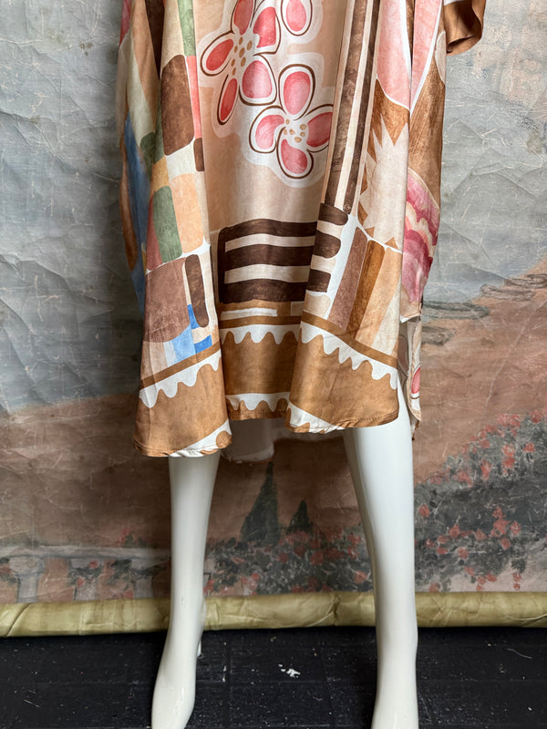 6615 Silk Artsian Dress