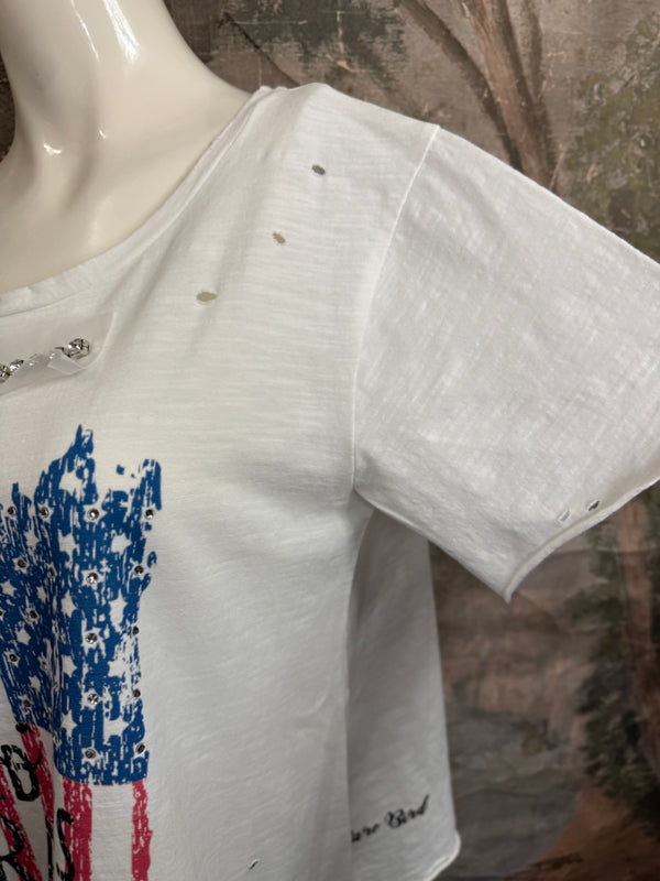 ARB Celebrate W/Chic USA Tshirt-White/Grace