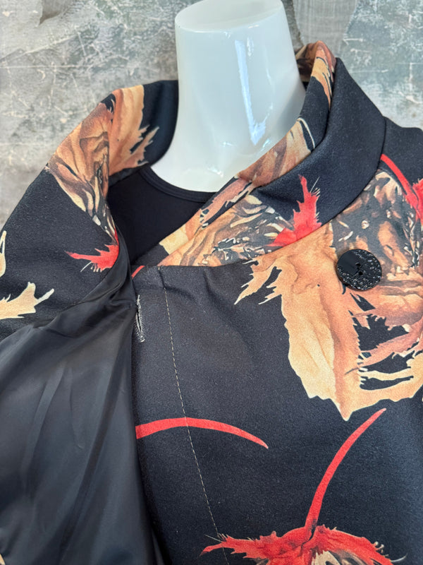 91813 Asym Floral Cropped JTK-BLACK