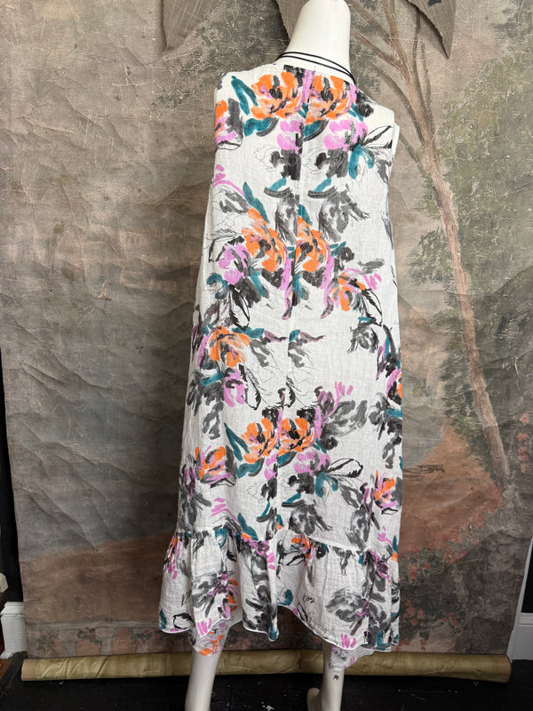 MP-MD1041 Dress W/Ruffle-OFFWHITE7