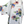 Load image into Gallery viewer, 91225 Flower Garden Linen Top-White
