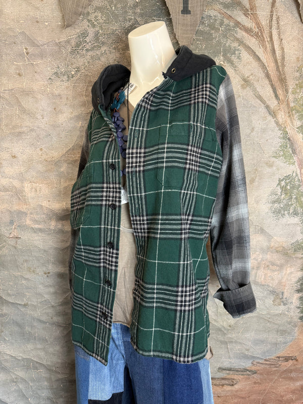 0003G PW Mix-Match Flannel Jacket-#1