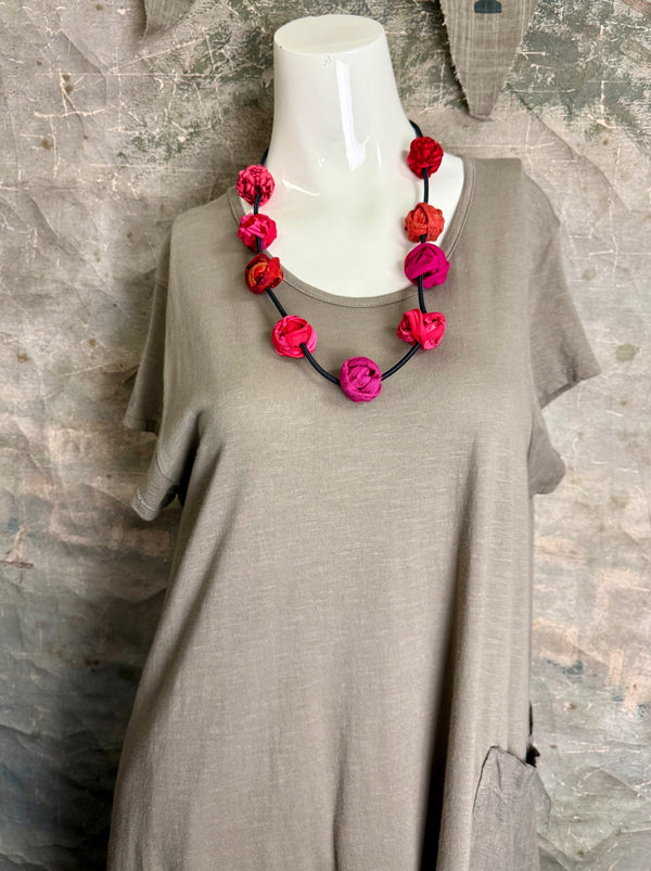 26N254 Chunky Cherry Necklace