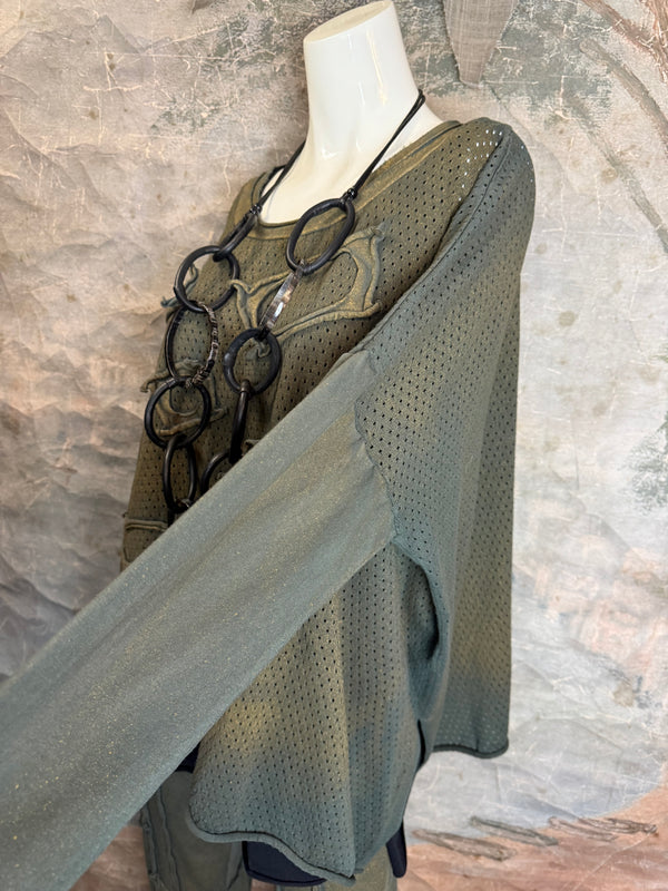 CE714 Cheer Sweater Top-Polished