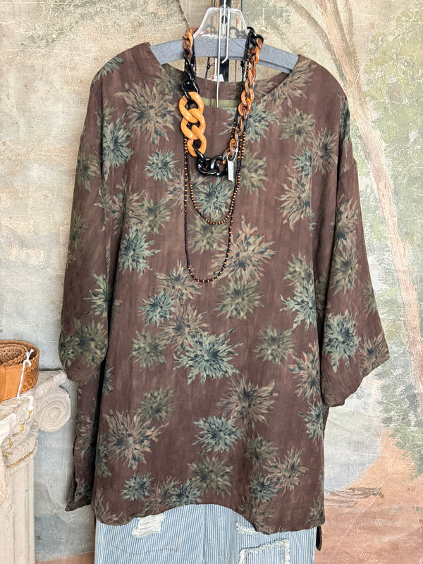 PW2501 Enchanted Floral Tunic