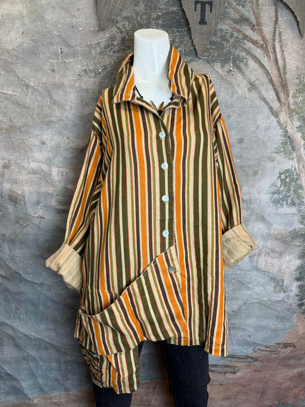 5510 Architecture Top-Autumn Stripe