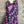 Load image into Gallery viewer, ACD544 3/4 Slv Smash Dress-Purple Leaf
