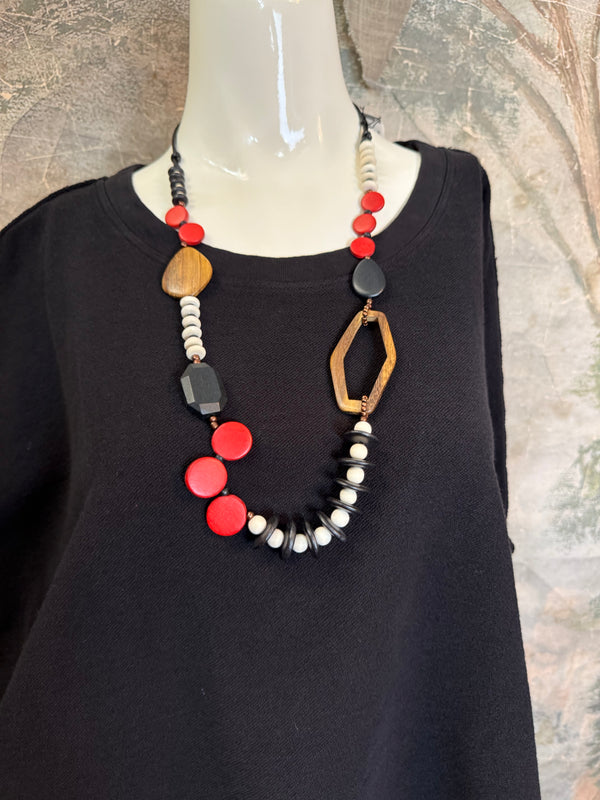 8300-3061 Pullover Vest Topper-Black