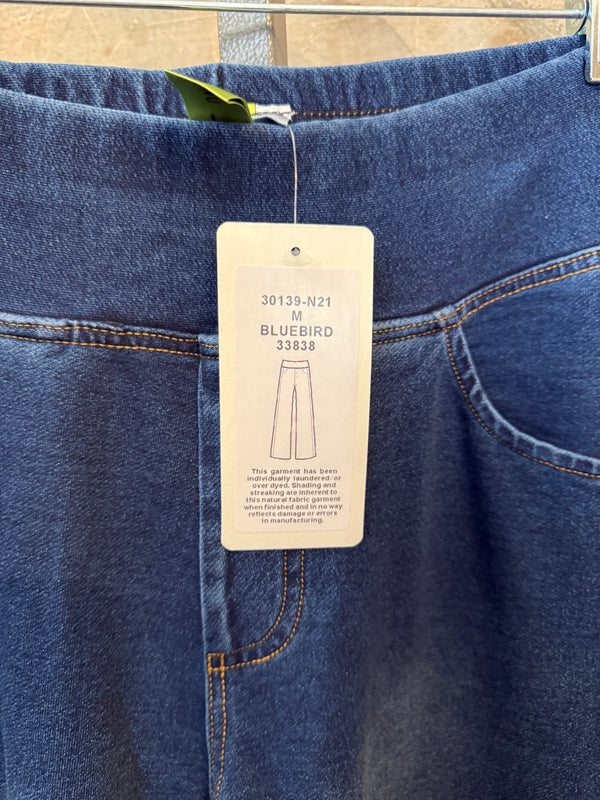 30139N21 Wide Leg Pant-Bluebird