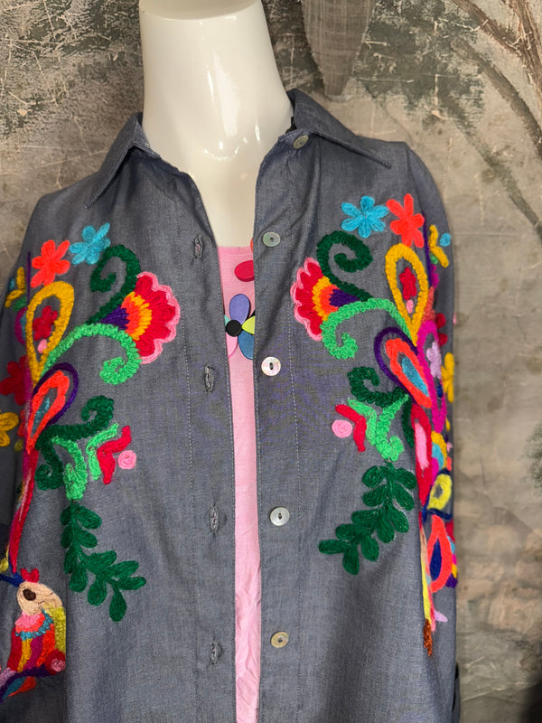 TD25008 Fiesta Denim BF Shirt