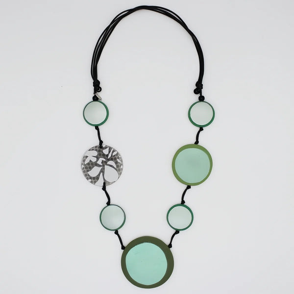 S25 Circle Bliss Statement Necklace