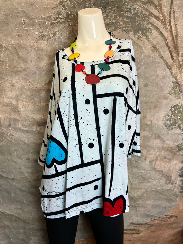 1803K The Bestee Pop Art Top