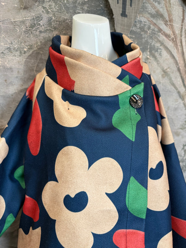 91813 Asym Floral Cropped JTK-TEAL