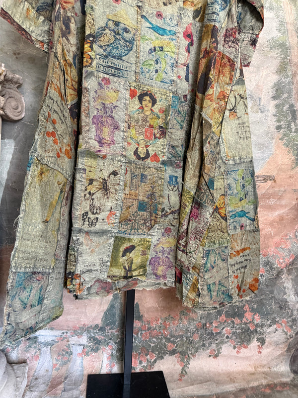 PL-312D Patchwork Art Dress