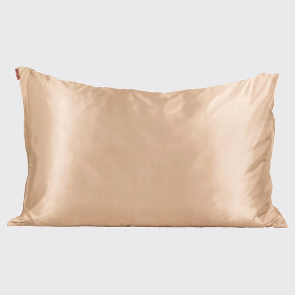 KITSCH Silky Satin Pillowcase-Champagne