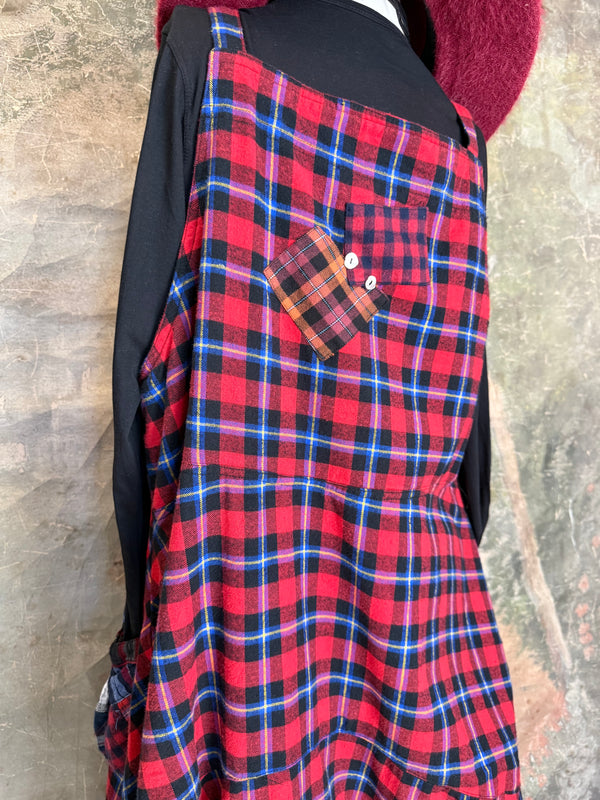 5431 Betty Flannel Jumper Dress-A