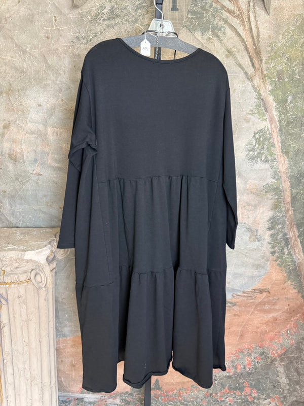 92160-62 Baby Doll T-Black