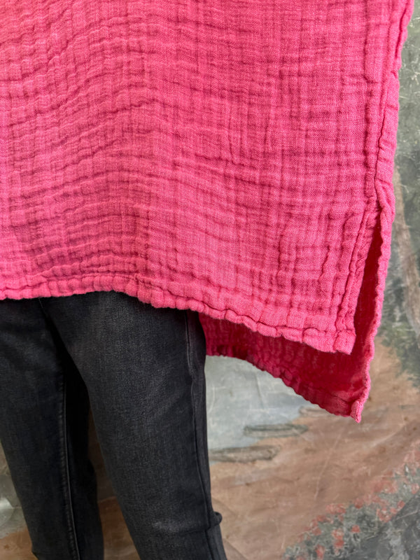 PW8815 We The Free Pucker Tunic-Lilac Purple