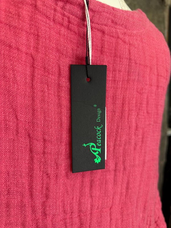 PW8815 We The Free Pucker Tunic-lime