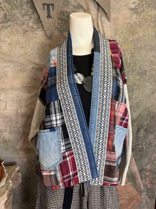 5875 Hand-Knit Addison Sweater- Mix 1