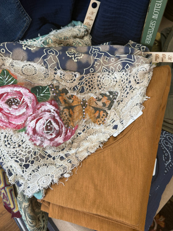 ARB Hand Painted Bandana-Sage