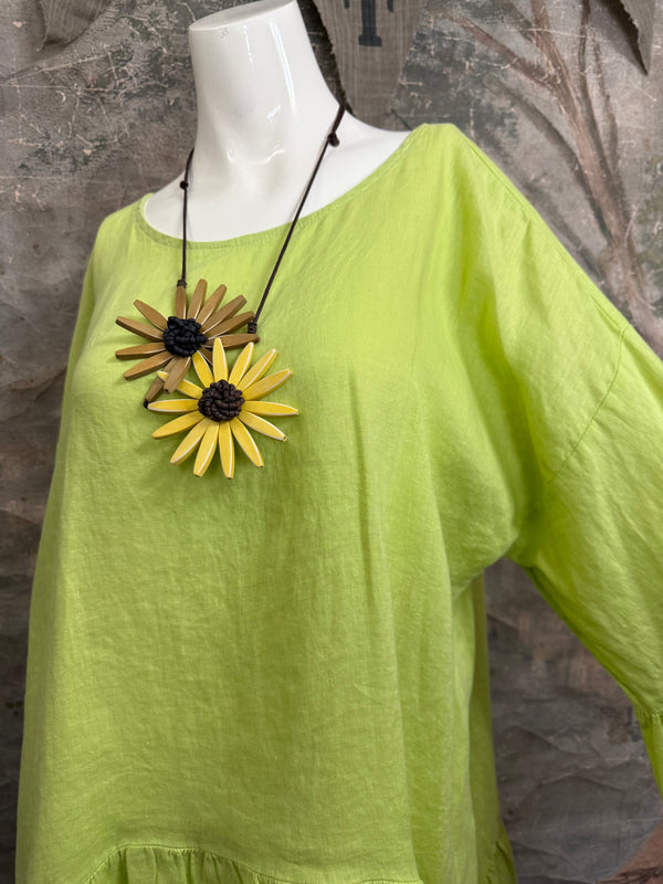 MP-HLT651 Baby Doll Top-Kiwi