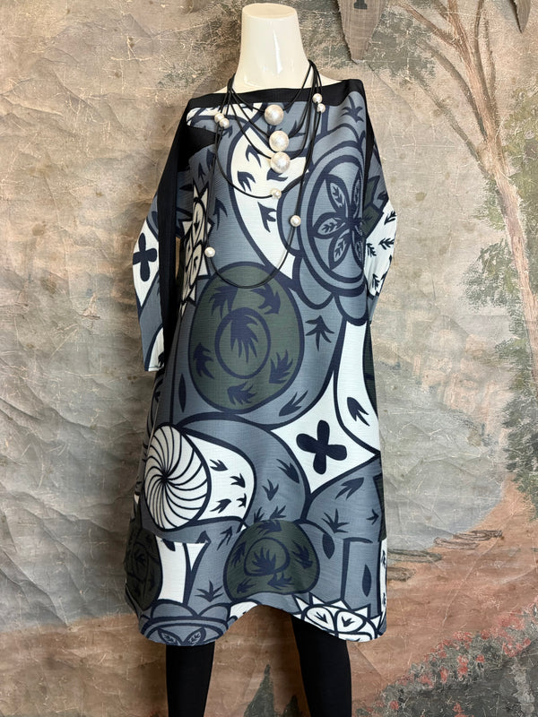 87585 Kinetics Artistry Dress-Black/Grey