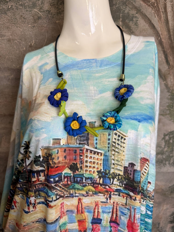 T722BO Burnout One Size Top-Beach Trip 30A