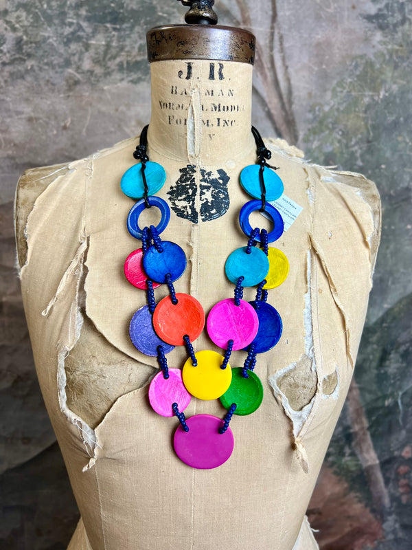 LS24N07 Colorful Whims Necklace