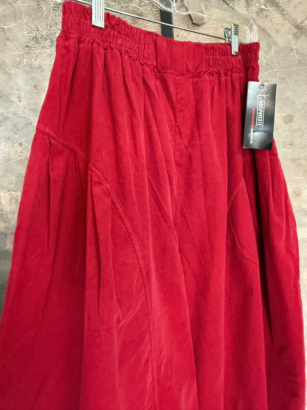 92028-62 Corduroy FW Pant-Red