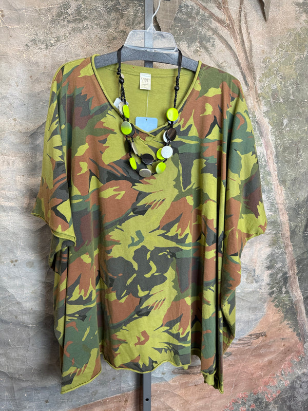 715CL-A Oversized Tunic Tee-SPUD