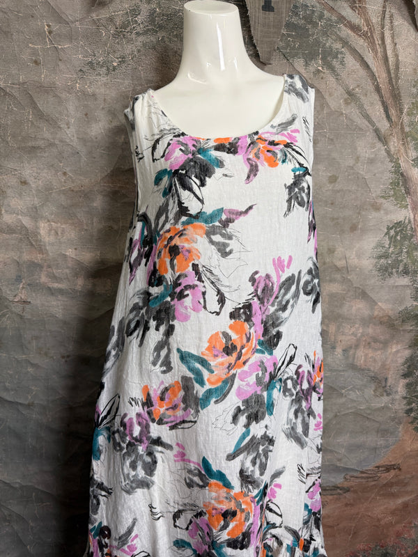 MP-MD1041 Dress W/Ruffle-OFFWHITE7