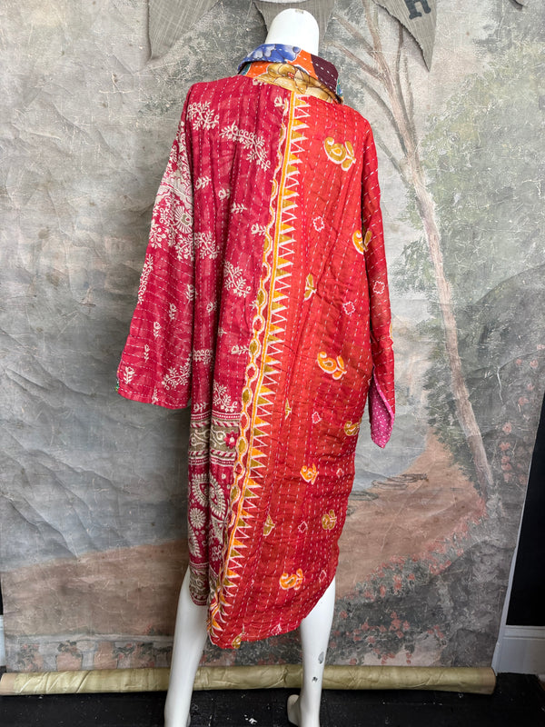 1013w Long Kurta Shirt Dress-Suzie Q
